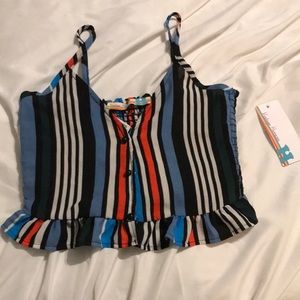 Girls cropped tank top